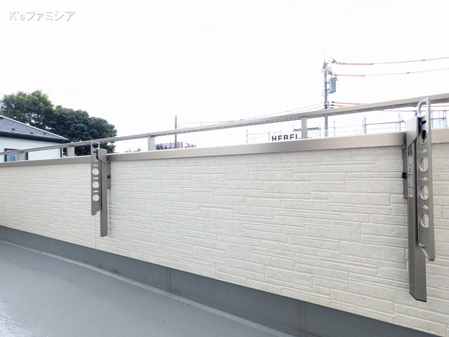 桶川市大字加納の新築戸建てバルコニー写真 2025年8月7日撮影