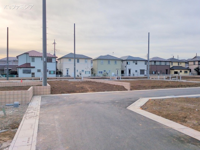 桶川市大字加納の新築戸建て更地・土地写真 2024年12月11日撮影