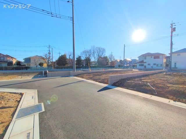 桶川市大字加納の新築戸建て更地・土地写真 2025年2月10日撮影