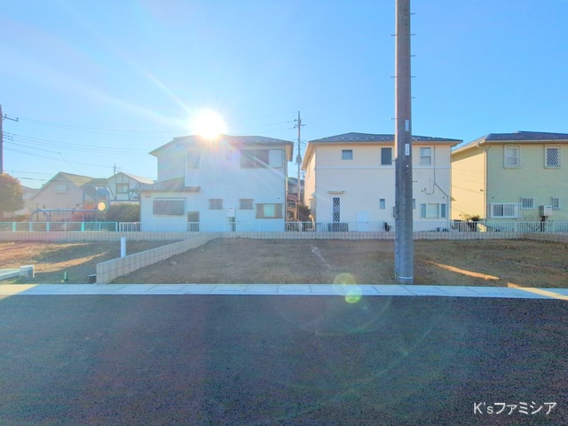 桶川市大字加納の新築戸建て更地・土地写真 2025年2月10日撮影