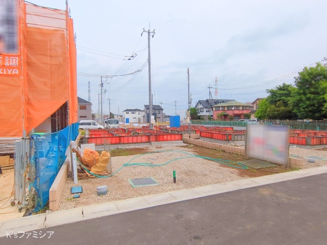 桶川市大字加納の新築戸建て基礎写真 2025年5月9日撮影