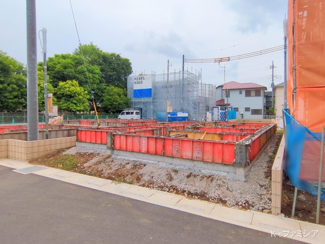 桶川市大字加納の新築戸建て基礎写真 2025年5月9日撮影