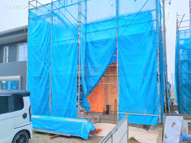 桶川市大字加納の新築戸建て上棟写真 2025年5月30日撮影