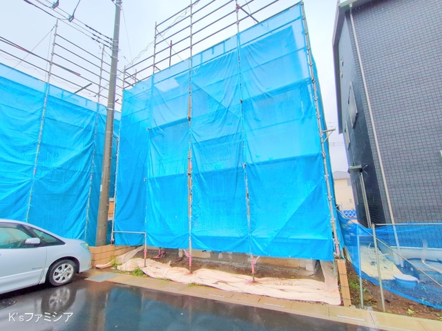 桶川市大字加納の新築戸建て上棟写真 2025年5月30日撮影