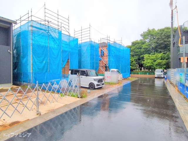桶川市大字加納の新築戸建て上棟写真 2025年5月30日撮影