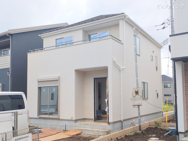 桶川市大字加納の新築戸建て外構写真 2025年7月16日撮影