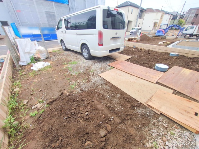 桶川市大字加納の新築戸建て外構写真 2025年7月16日撮影