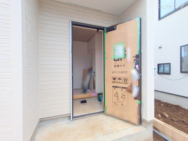 桶川市大字加納の新築戸建て外構写真 2025年7月16日撮影