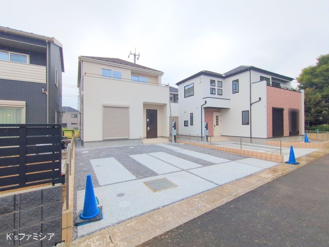 桶川市大字加納の新築戸建て完成写真 2025年8月7日撮影