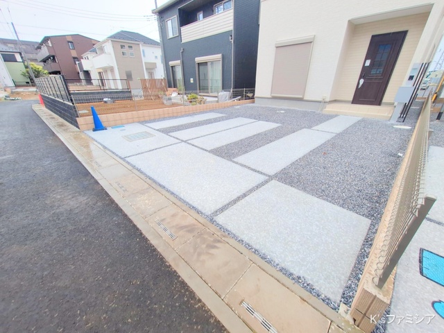 桶川市大字加納の新築戸建て完成写真 2025年8月7日撮影