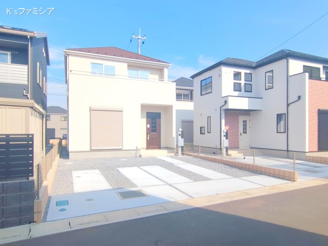 桶川市大字加納の新築戸建て完成写真 2025年9月18日撮影