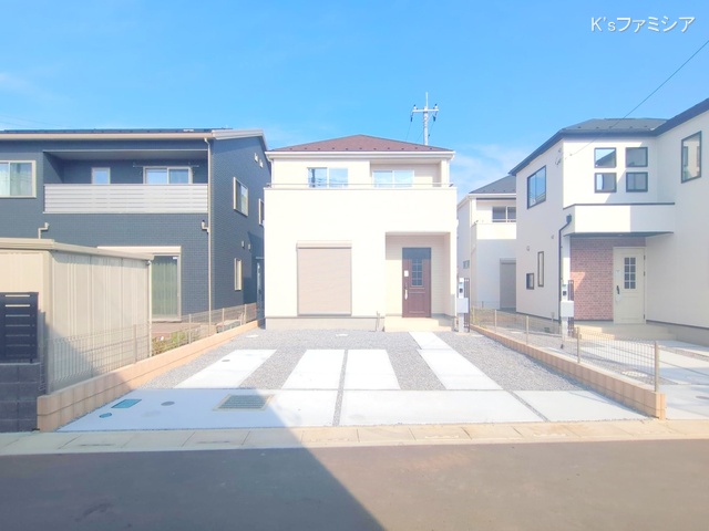 桶川市大字加納の新築戸建て完成写真 2025年9月18日撮影