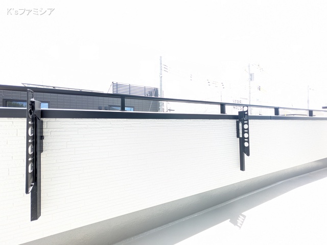 桶川市大字加納の新築戸建てバルコニー写真 2025年7月31日撮影