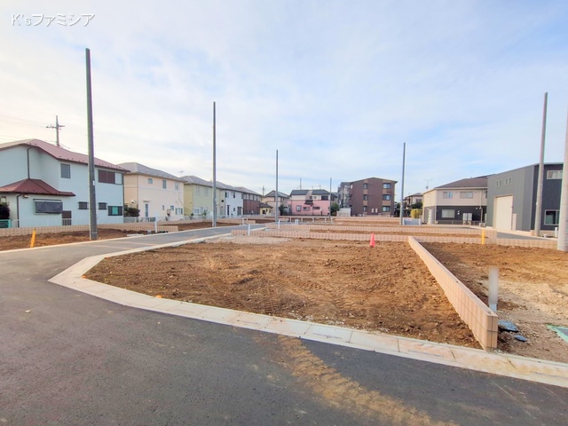 桶川市大字加納の新築戸建て更地・土地写真 2024年12月11日撮影