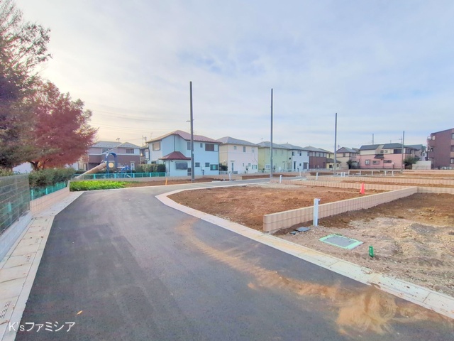 桶川市大字加納の新築戸建て更地・土地写真 2024年12月11日撮影