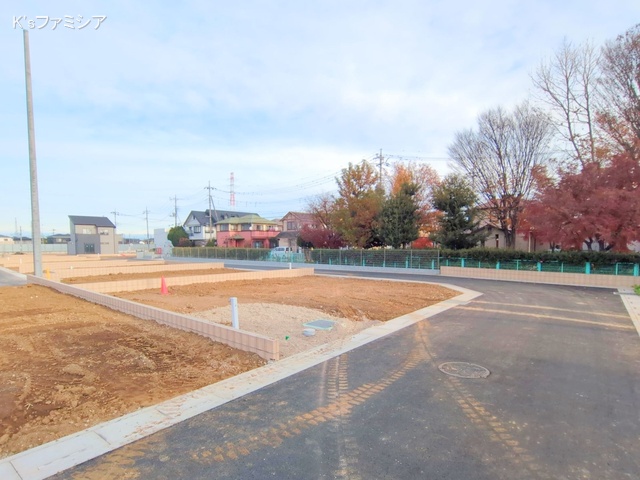 桶川市大字加納の新築戸建て更地・土地写真 2024年12月11日撮影