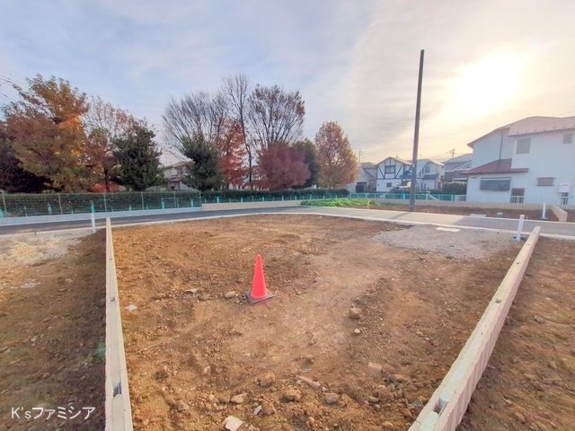桶川市大字加納の新築戸建て更地・土地写真 2024年12月11日撮影