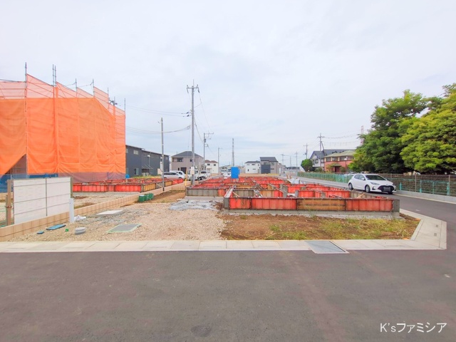 桶川市大字加納の新築戸建て基礎写真 2025年5月9日撮影