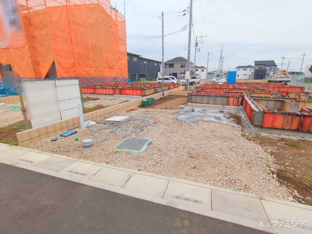 桶川市大字加納の新築戸建て基礎写真 2025年5月9日撮影