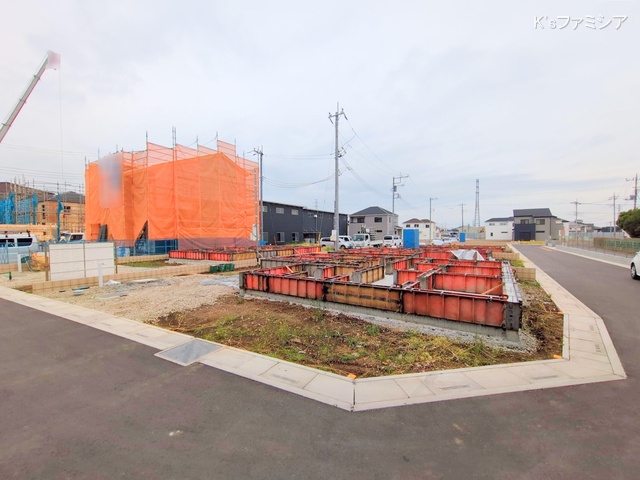 桶川市大字加納の新築戸建て基礎写真 2025年5月9日撮影