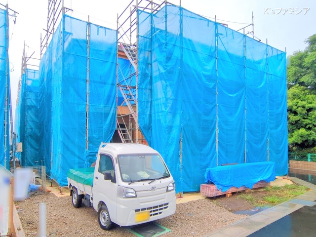 桶川市大字加納の新築戸建て上棟写真 2025年5月30日撮影