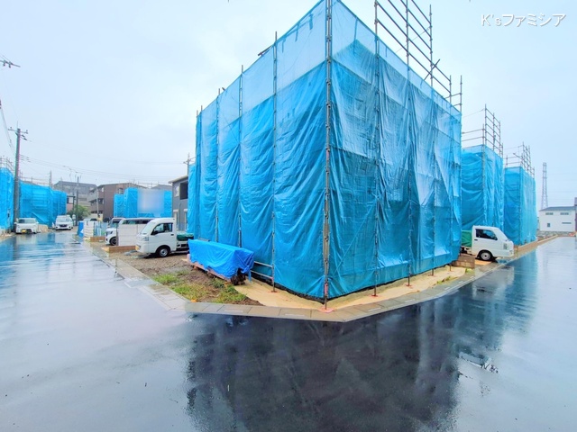 桶川市大字加納の新築戸建て上棟写真 2025年5月30日撮影