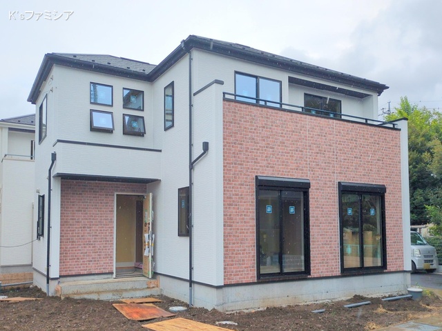 桶川市大字加納の新築戸建て外構写真 2025年7月16日撮影