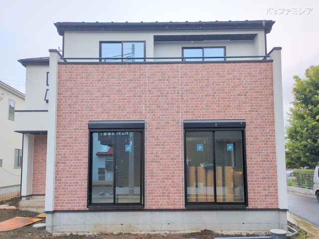 桶川市大字加納の新築戸建て外構写真 2025年7月16日撮影