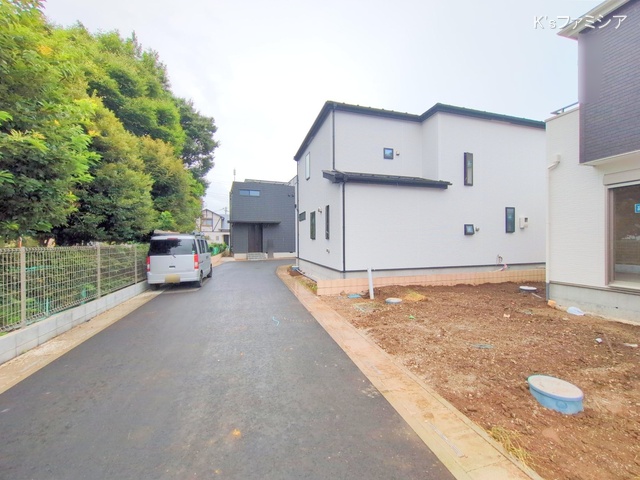 桶川市大字加納の新築戸建て外構写真 2025年7月16日撮影