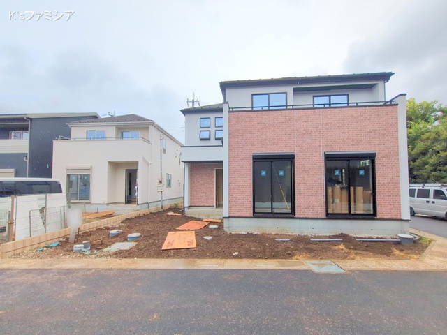 桶川市大字加納の新築戸建て外構写真 2025年7月16日撮影