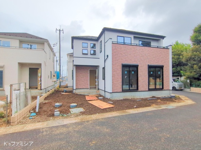 桶川市大字加納の新築戸建て外構写真 2025年7月16日撮影