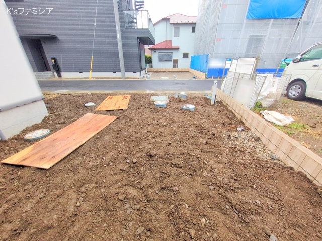 桶川市大字加納の新築戸建て外構写真 2025年7月16日撮影