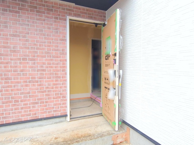 桶川市大字加納の新築戸建て外構写真 2025年7月16日撮影