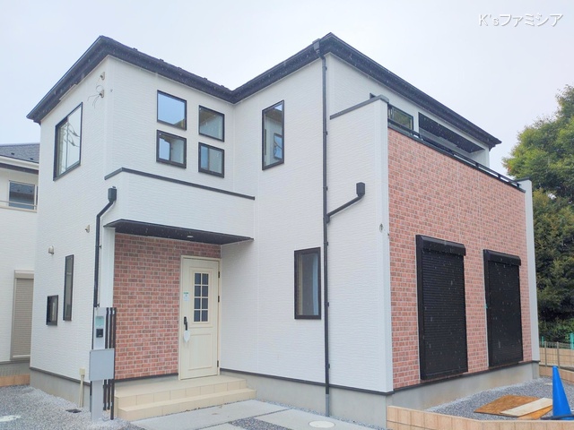 桶川市大字加納の新築戸建て完成写真 2025年8月7日撮影