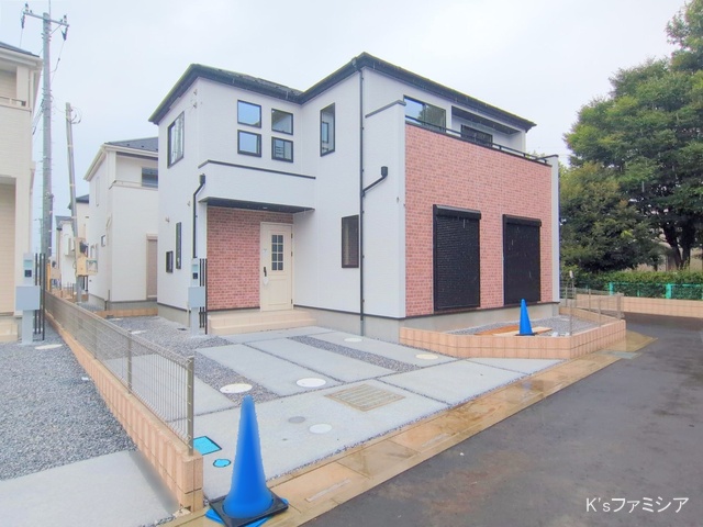 桶川市大字加納の新築戸建て完成写真 2025年8月7日撮影