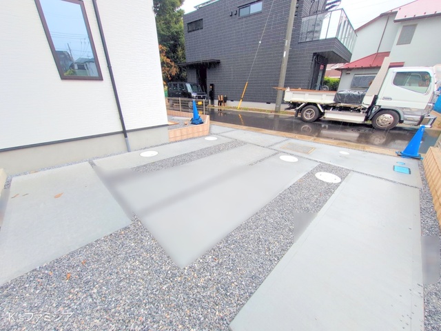 桶川市大字加納の新築戸建て完成写真 2025年8月7日撮影