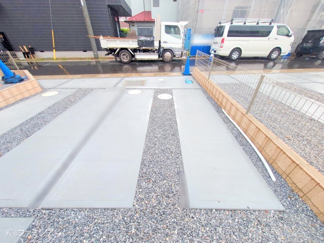 桶川市大字加納の新築戸建て完成写真 2025年8月7日撮影