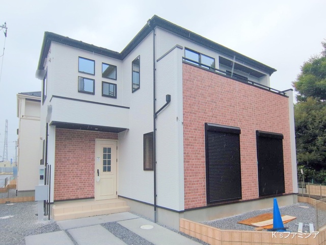 桶川市大字加納の新築戸建て完成写真 2025年8月7日撮影