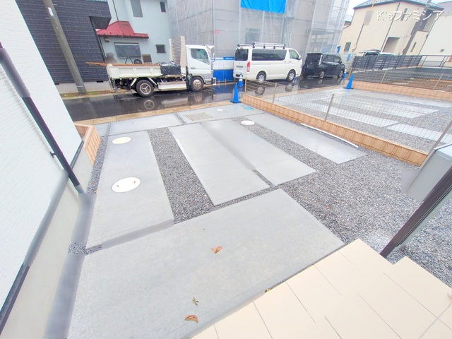 桶川市大字加納の新築戸建て完成写真 2025年8月7日撮影