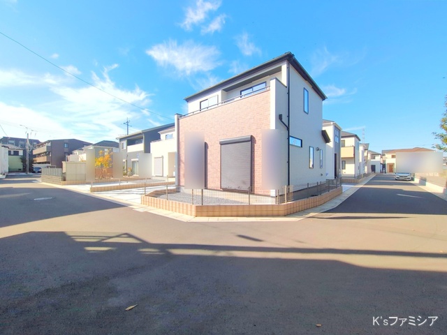 桶川市大字加納の新築戸建て完成写真 2025年11月12日撮影