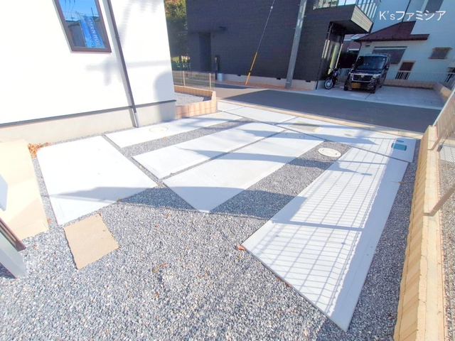 桶川市大字加納の新築戸建て完成写真 2025年11月12日撮影