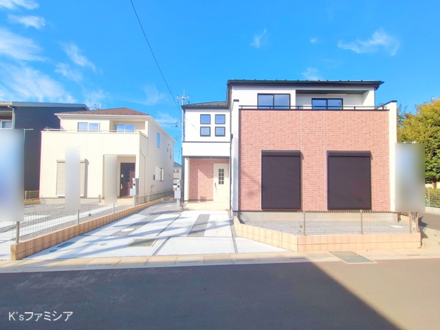 桶川市大字加納の新築戸建て完成写真 2025年11月12日撮影