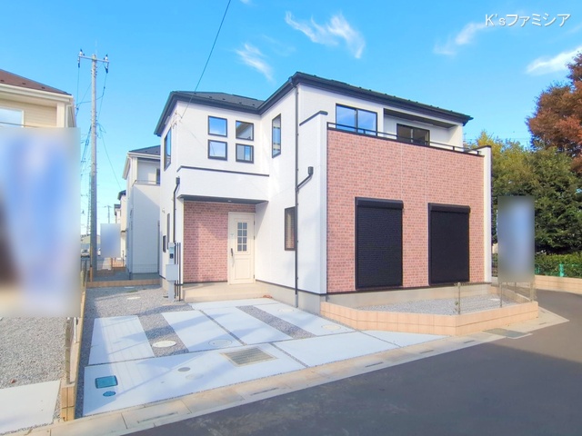 桶川市大字加納の新築戸建て完成写真 2025年11月12日撮影