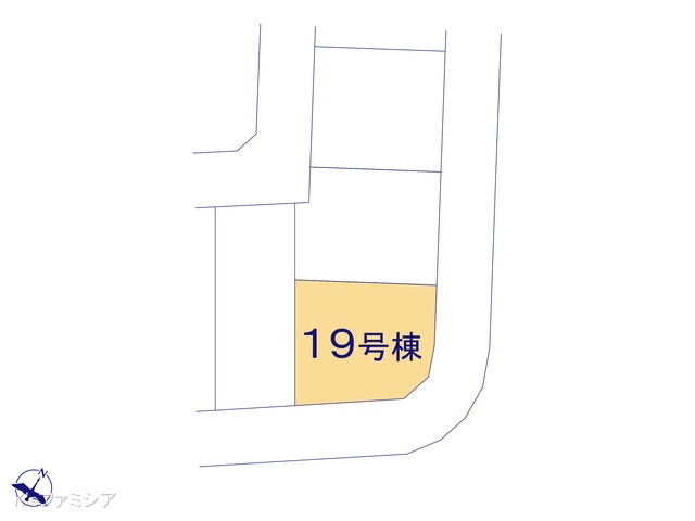 桶川市大字加納の新築戸建て 4LDK全体区画図 ※図面と異なる場合は現況を優先