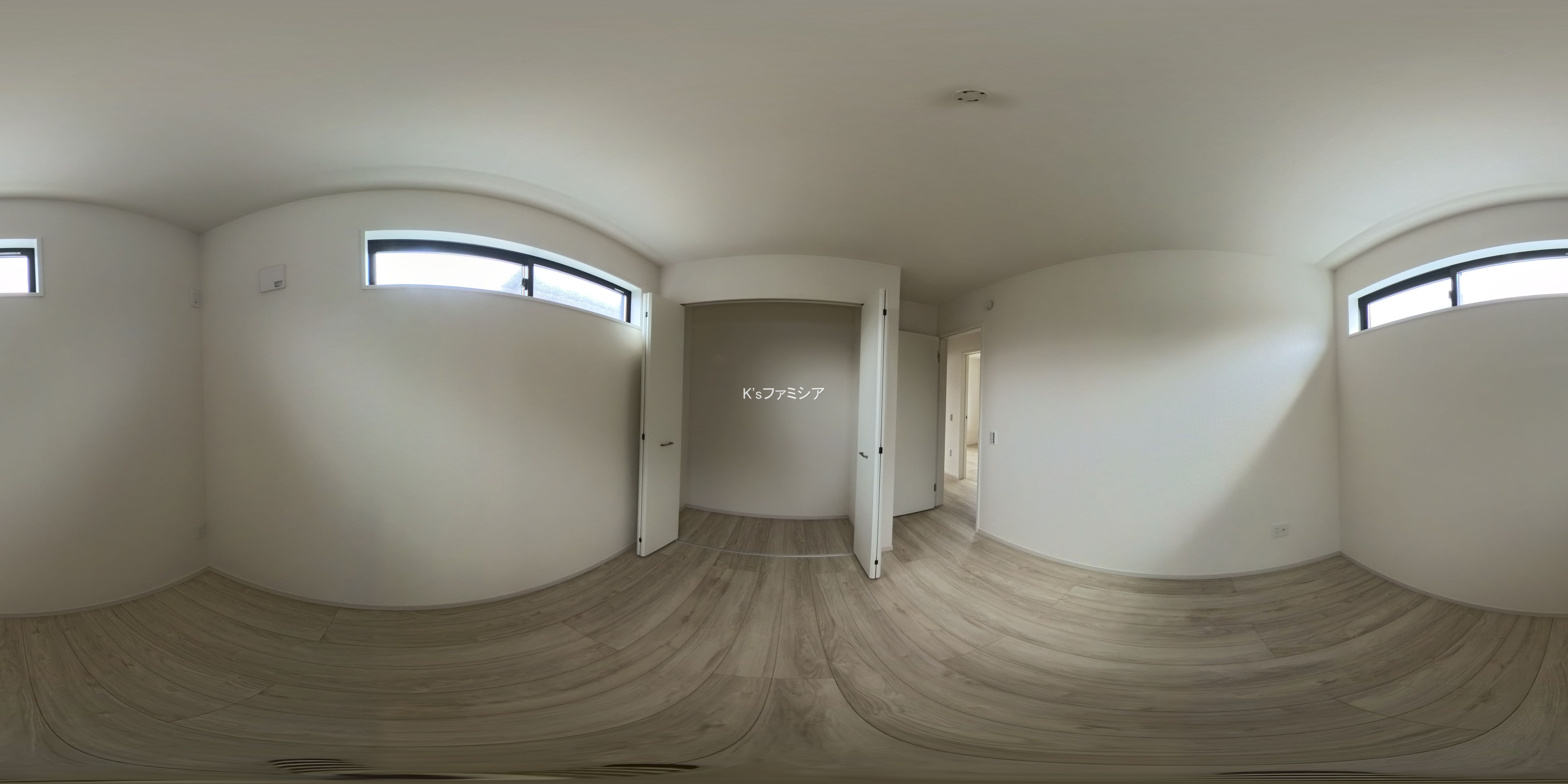 さいたま市岩槻区本丸１丁目の新築戸建てパノラマ（居室サブ）写真 2025年10月3日撮影