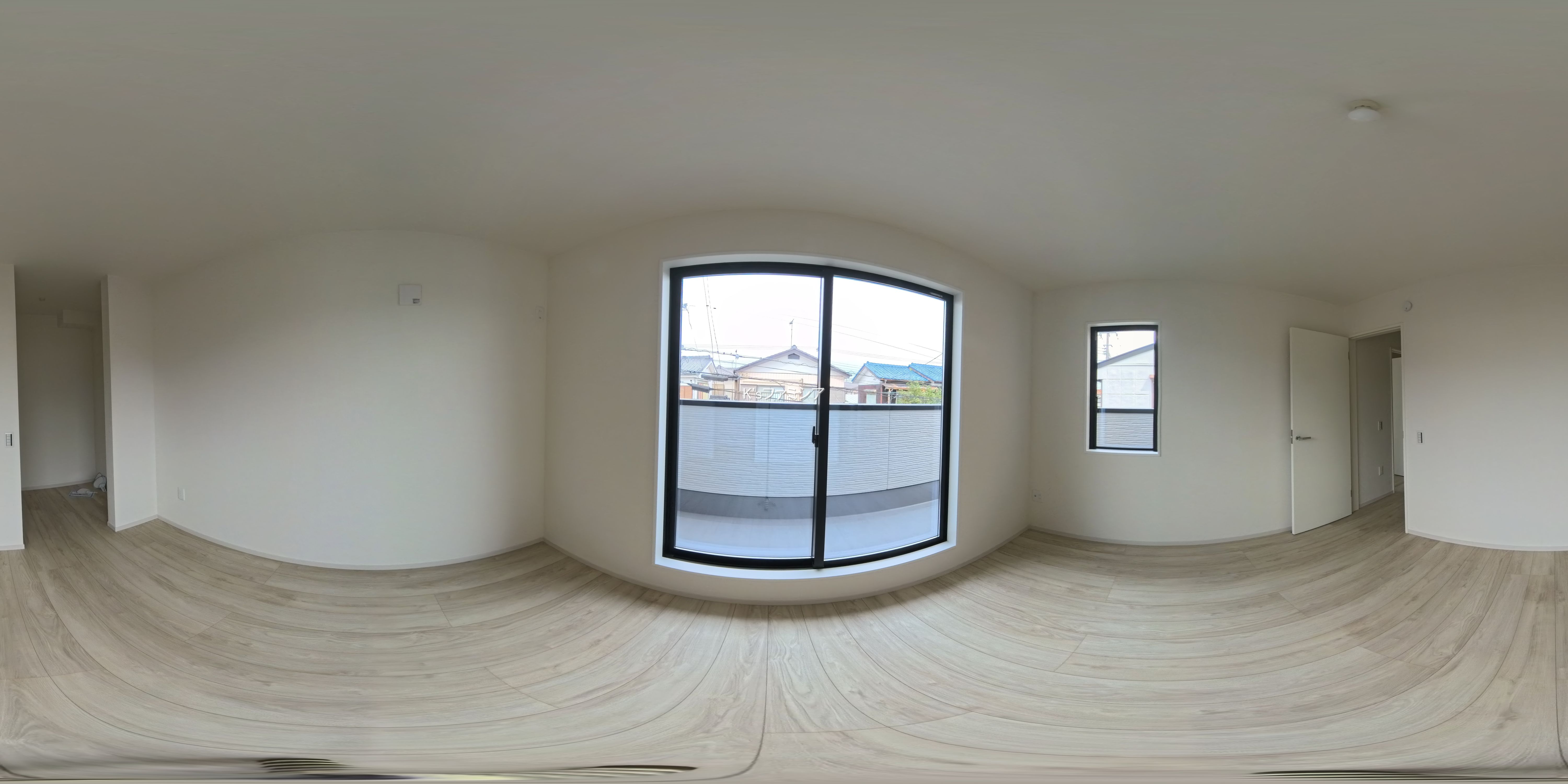 さいたま市岩槻区本丸１丁目の新築戸建てパノラマ（居室メイン）写真 2025年10月3日撮影