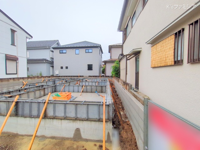 さいたま市岩槻区本丸１丁目の新築戸建て基礎写真 2025年6月10日撮影