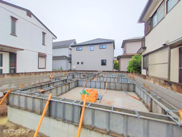 さいたま市岩槻区本丸１丁目の新築戸建て基礎写真 2025年6月10日撮影