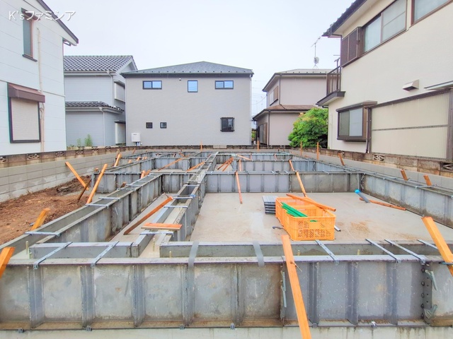 さいたま市岩槻区本丸１丁目の新築戸建て基礎写真 2025年6月10日撮影