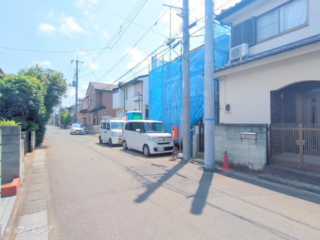 さいたま市岩槻区本丸１丁目の新築戸建てシート写真 2025年7月4日撮影